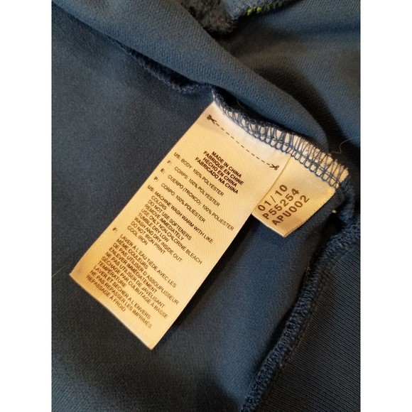 VTG ADIDAS Climalite SEATTLE SOUNDERS FC Training Zip Track Jacket Jersey Large - Picture 7 of 15